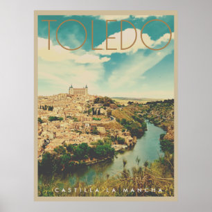 Retro European Travel Poster
