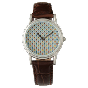 Retro Eye Pattern Watch