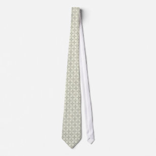 Retro Fab Tie, Black and Ivory Tie