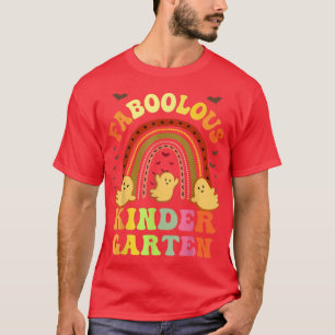 Retro FABOOLOUS KINDERGARTEN TEACHER Costume This T-Shirt