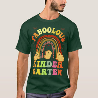Retro FABOOLOUS KINDERGARTEN TEACHER Costume This  T-Shirt