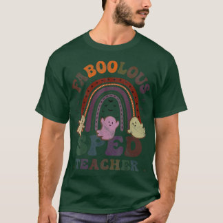 Retro Faboolous SPED TEACHER Costume This Is My Sc T-Shirt