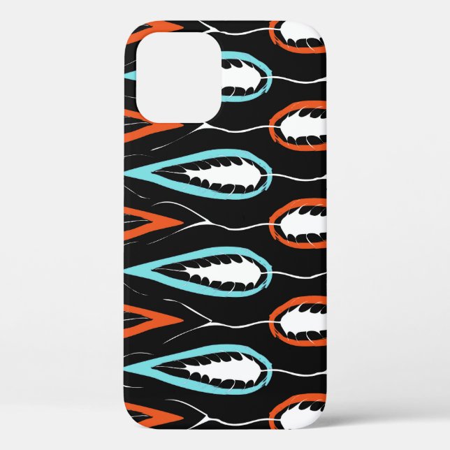 Retro fabric: floral seamless texture Case-Mate iPhone case (Back)