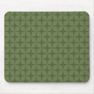 Retro Fabulous Mousepad, Clover Green Mouse Pad