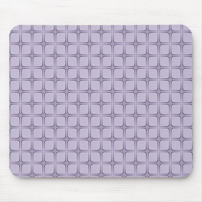 Retro Fabulous Mousepad, Lilac Mouse Pad (Front)