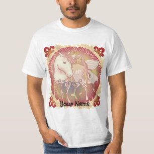 Retro Fairy and Unicorn t-shirt