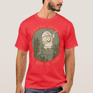 Retro Fairytale The Great Fall Humpty Dumpty T-Shirt