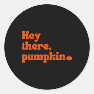 Retro Fall Aesthetic Autumn Fall Season Classic Round Sticker