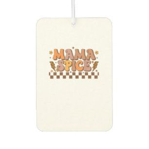 Retro Fall Pumpkin Autumn Thanksgiving Family Mama Car Air Freshener