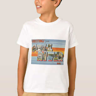 Retro Fall River, MA Kids (Durfee, Lizzie Borden) T-Shirt