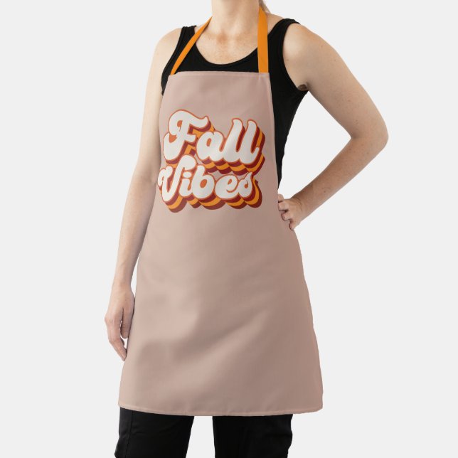 Retro Fall Vibes Apron (Insitu)
