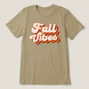 Retro Fall Vibes Tri-Blend Shirt
