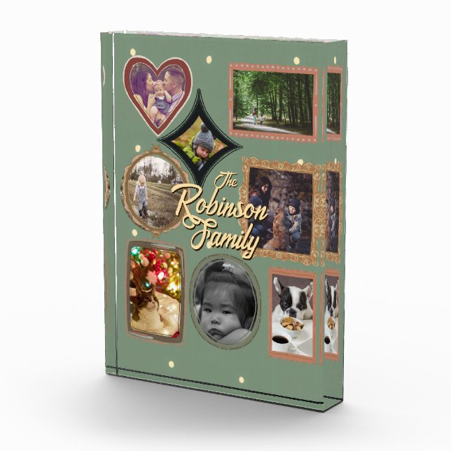 Retro Family 8 Photo Collage CUSTOM (Right)