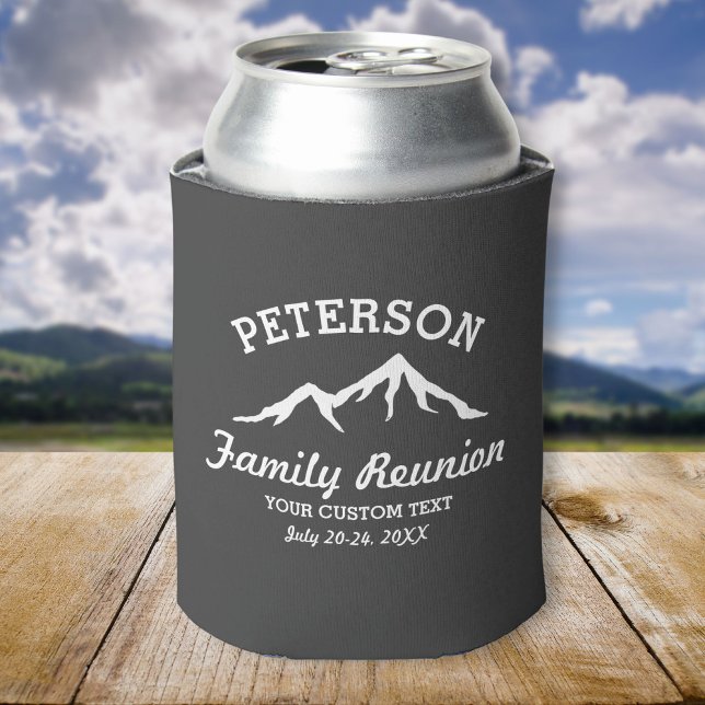 Retro Family Reunion Trip In the Mountains Can Cooler (Creator Uploaded)