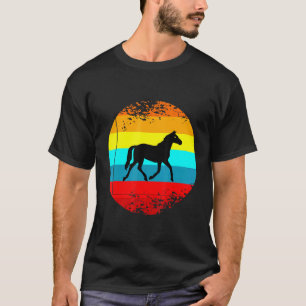 Retro Farm Animal Graphic With A Vintage Horse T-Shirt