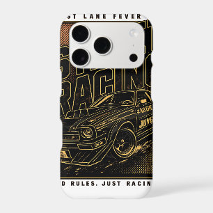 Retro Fast Lane Fever Sports Car Art