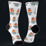Retro Fathers Day Grandpa Golf Lover Custom Socks<br><div class="desc">Retro Best Grandpa By Par design you can customise for grandpa, dad, or bonus dad. Perfect gift for Father's Day or grandfather's birthday. The text "GRANDPA" can be customised with any dad moniker by clicking the "Personalise" button. Can also double as a company swag if you add your brand logo...</div>