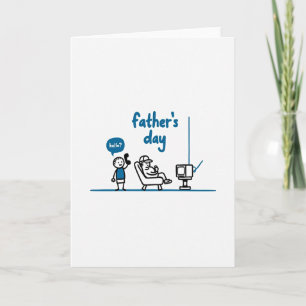 Retro Fathers Day Moment Card