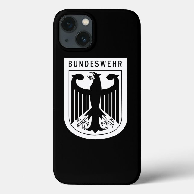 Retro - Federal Republic of Germany Bundeswehr Case-Mate iPhone Case (Back)
