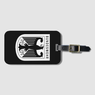 Retro - Federal Republic of Germany Bundeswehr Luggage Tag