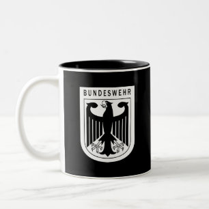 Retro - Federal Republic of Germany Bundeswehr Two-Tone Coffee Mug