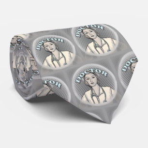Retro Female Doctor Tie