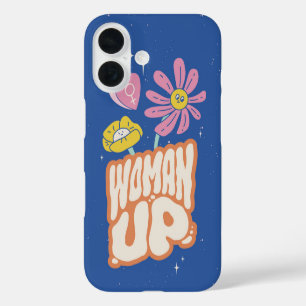 Retro Feminist Flowers iPhone 16 Case