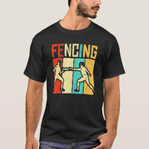 Retro Fencing Vintage For Fencers T-Shirt