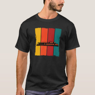 Retro Ferry Ship Apparel For Seafarer T-Shirt