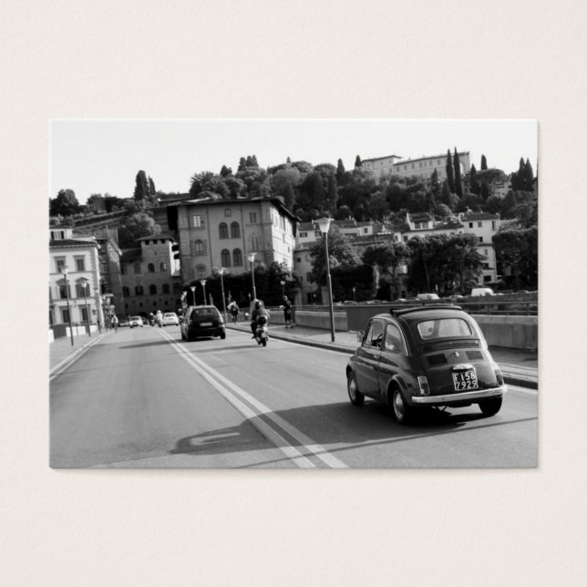 Retro Fiat 500 in Florence (Front)