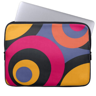 Retro Fifties Abstract Art Laptop Sleeve
