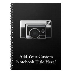 Retro Film Camera Notebook