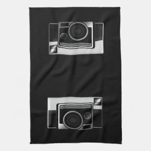Retro Film Camera Tea Towel