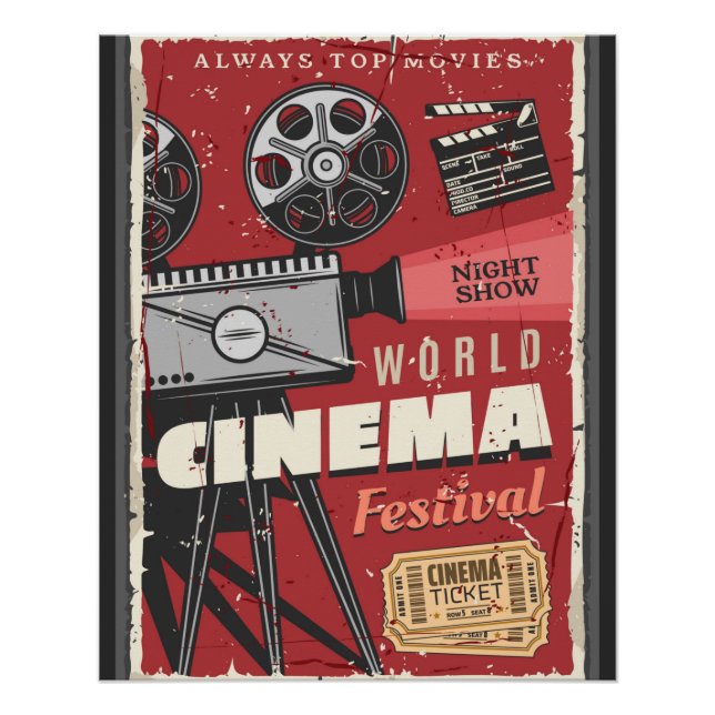 Retro Film Fest Poster (Front)