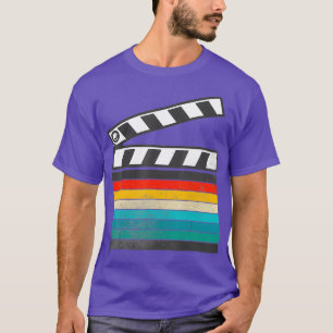 Retro Filmmaker Cinematographers Videographers T-Shirt