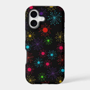 Retro Fireworks Starbursts