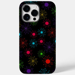 Retro Fireworks Starbursts Case-Mate iPhone 14 Pro Max Case