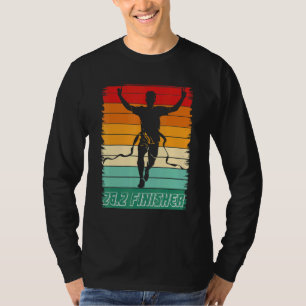 Retro First Marathoner Marathon Finisher 26 2 Runn T-Shirt