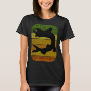 Retro Fishing Deep Sea Fish Anglerfish Ichthyology T-Shirt