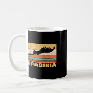 Retro Fishing Design Paleontology Prehistoric Opab Coffee Mug