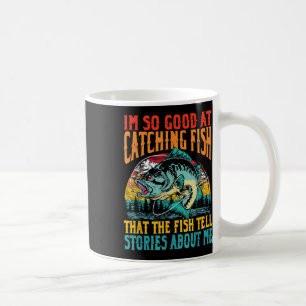 Retro Fishing So Good At Catching Fish Lover Funny Coffee Mug