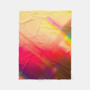 Retro fleece blanket