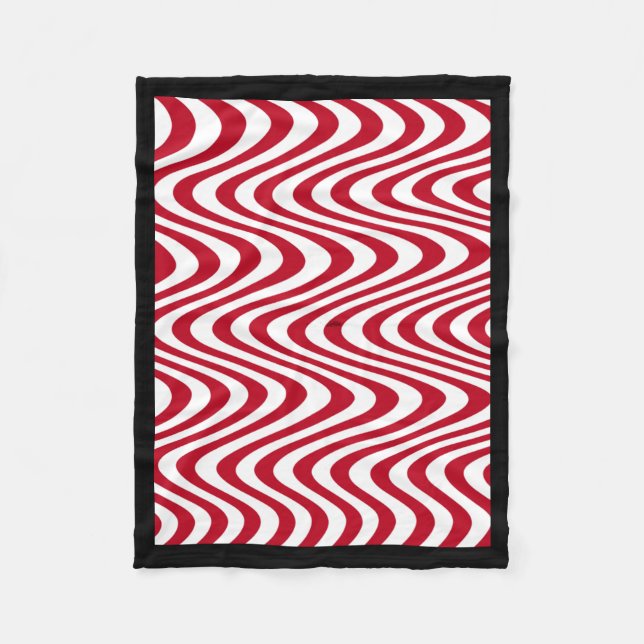 Retro  fleece blanket (Front)
