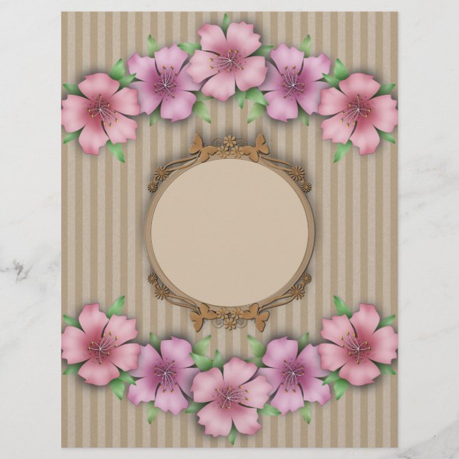 Retro , floral (Front)