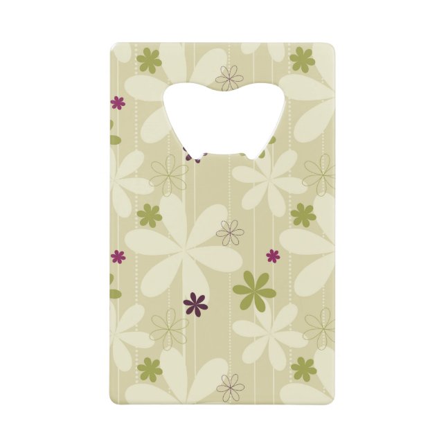 Retro Floral Background (Front)