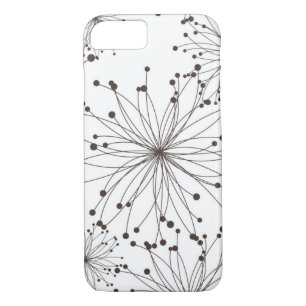 Retro floral background iPhone 8/7 case