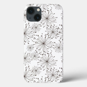 Retro floral background iPhone 13 case