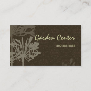 Retro Floral Business Card