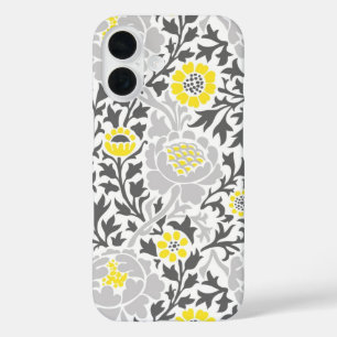 Retro Floral Damask iPhone 16 Case