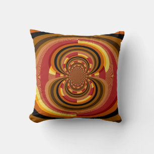 Retro Floral Decorative Art Cushion
